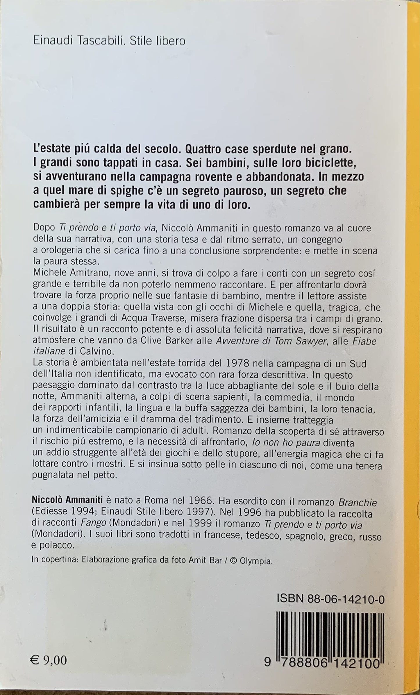 Io Non Ho Paura (Italian Edition)