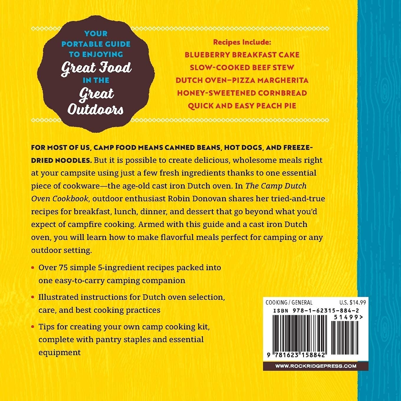 The Camp Dutch Oven Cookbook: Easy 5-Ingredient Recipes