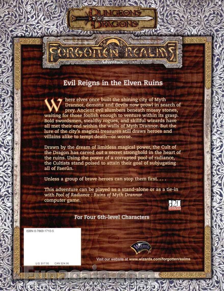 Pool of Radiance: Attack on Myth Drannor (Dungeons & Dragons