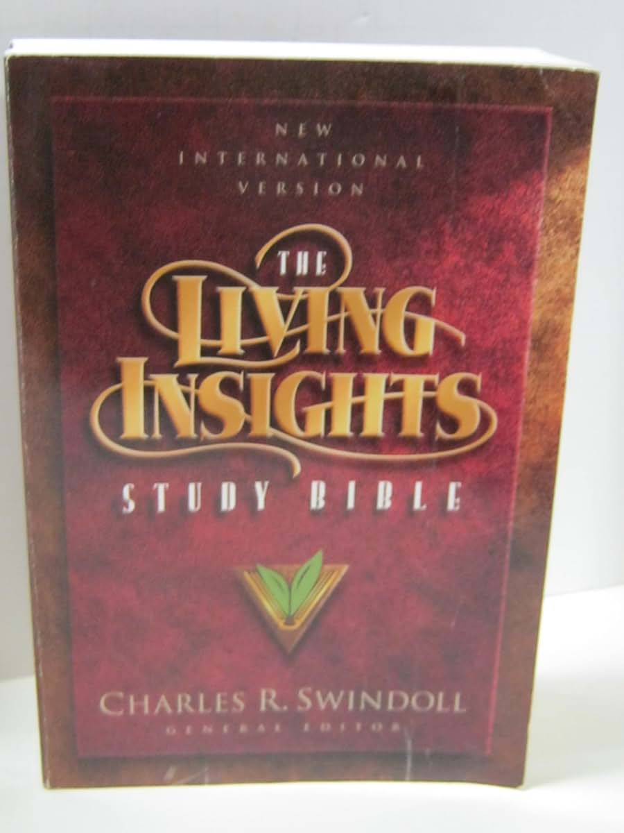 The Living Insights Study Bible Personal Size Edition (New I