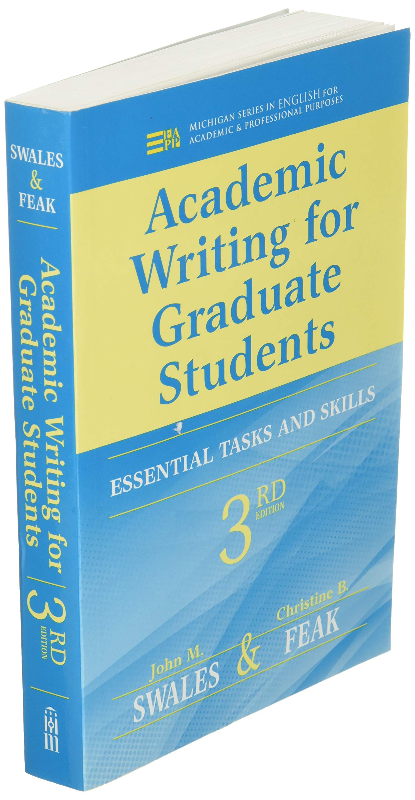 Academic Writing for Graduate Students: Essential Tasks and