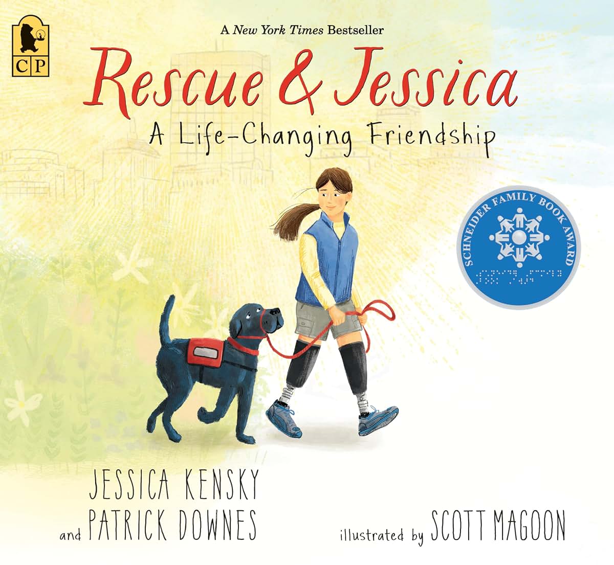 Rescue and Jessica: A Life-Changing Friendship: (An Inspiring True Story About Disability Awareness, Service Dogs, Resilience, and Friendship for Kids Ages 5-8)