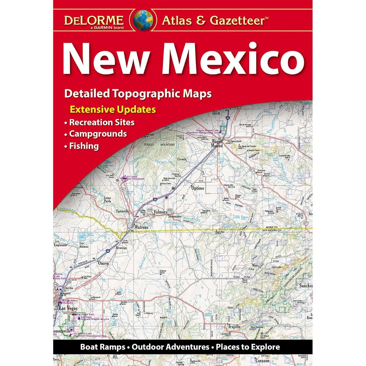 New Mexico Atlas & Gazetteer by Delorme