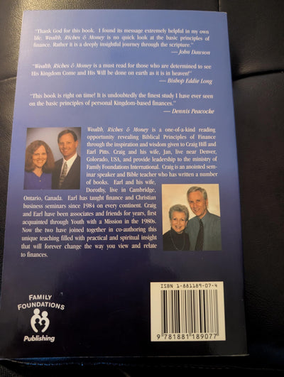 Wealth, Riches and Money by Craig Hill