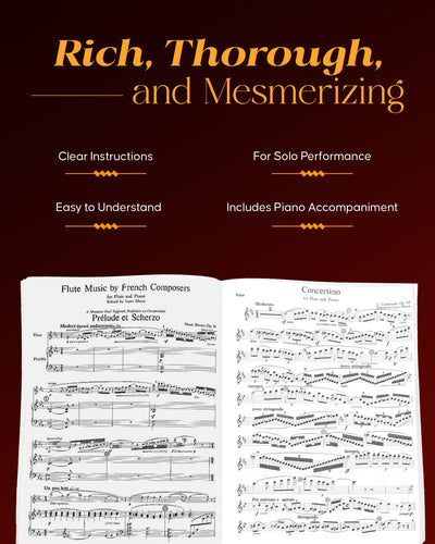 Flute Music by French Composers for Flute and Piano