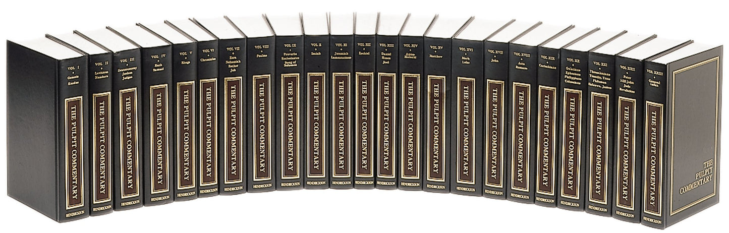 The Pulpit Commentary (23 Volume Set) by Spence, H. D. M.