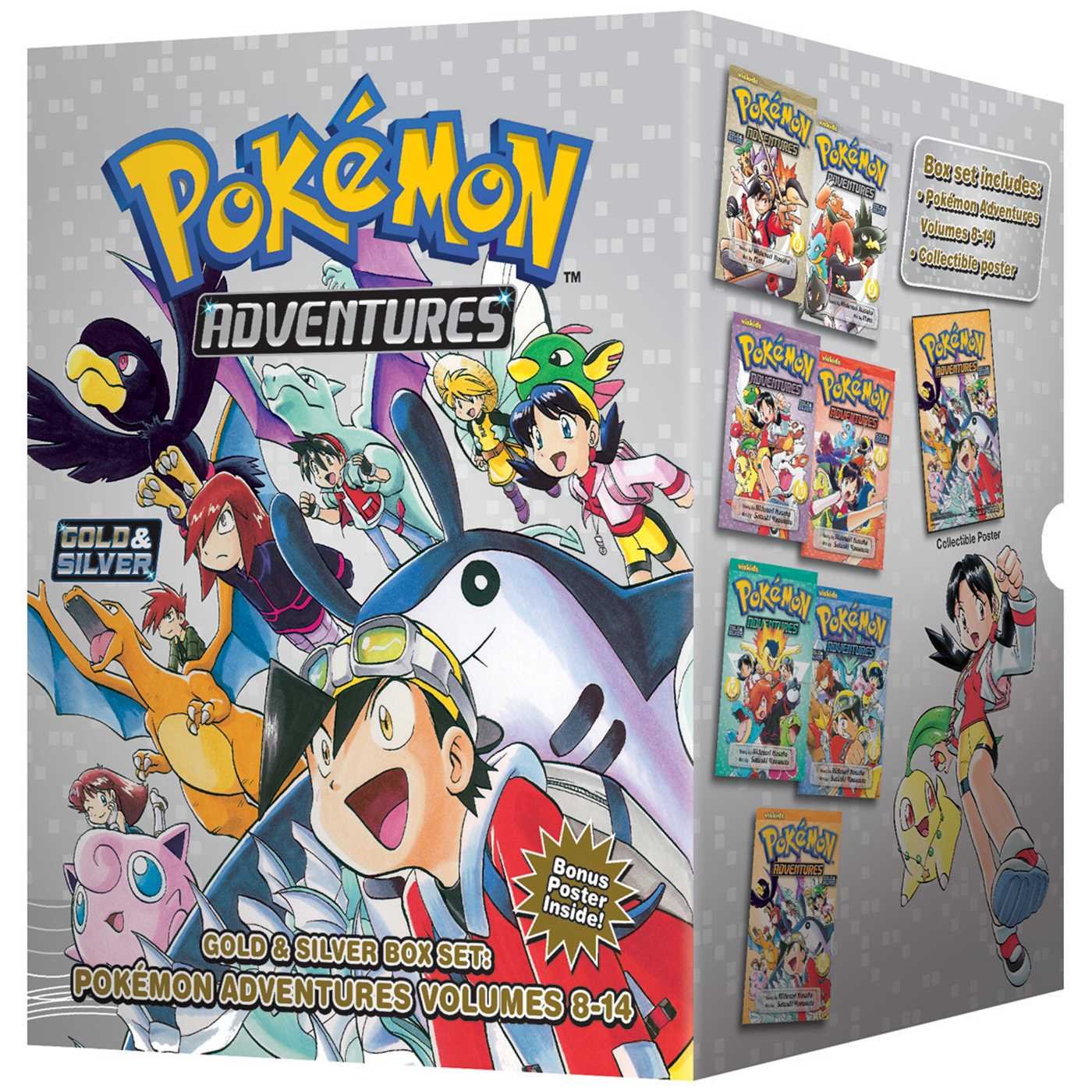Pok?mon Adventures Gold & Silver Box Set (Set Includes Vols. 8-14) (2) (Pok?mon Manga Box Sets)