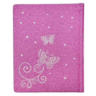 ESV Holy Bible, My Creative Bible For Girls, Hardcover w/Ribbon Marker, Illustrated Coloring, Journaling and Devotional Bible, English Standard Version, Purple Glitter (ESV Creative Editions Girls)
