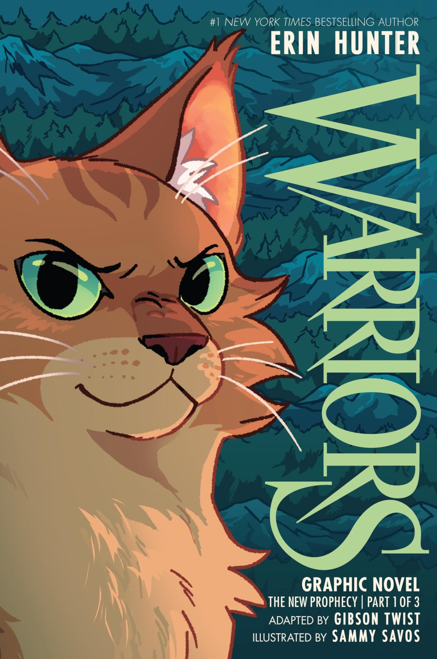 Warriors Graphic Novel: The New Prophecy, Part One of Three: A Full-Color Graphic Novel Adaptation of the Warriors Cats Series