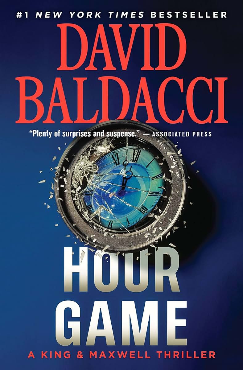 Hour Game (Large Print) by Baldacci, David