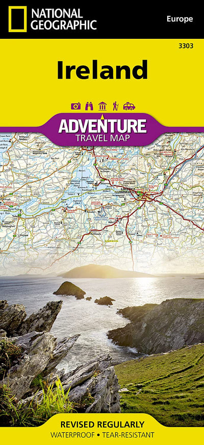 Ireland Map (National Geographic Adventure Map, 3303)