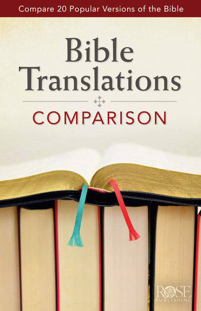 Bible Translations Comparison pamphlet: Compare 20 Popular Versions of the Bible (Compare 20 Bible Translations)