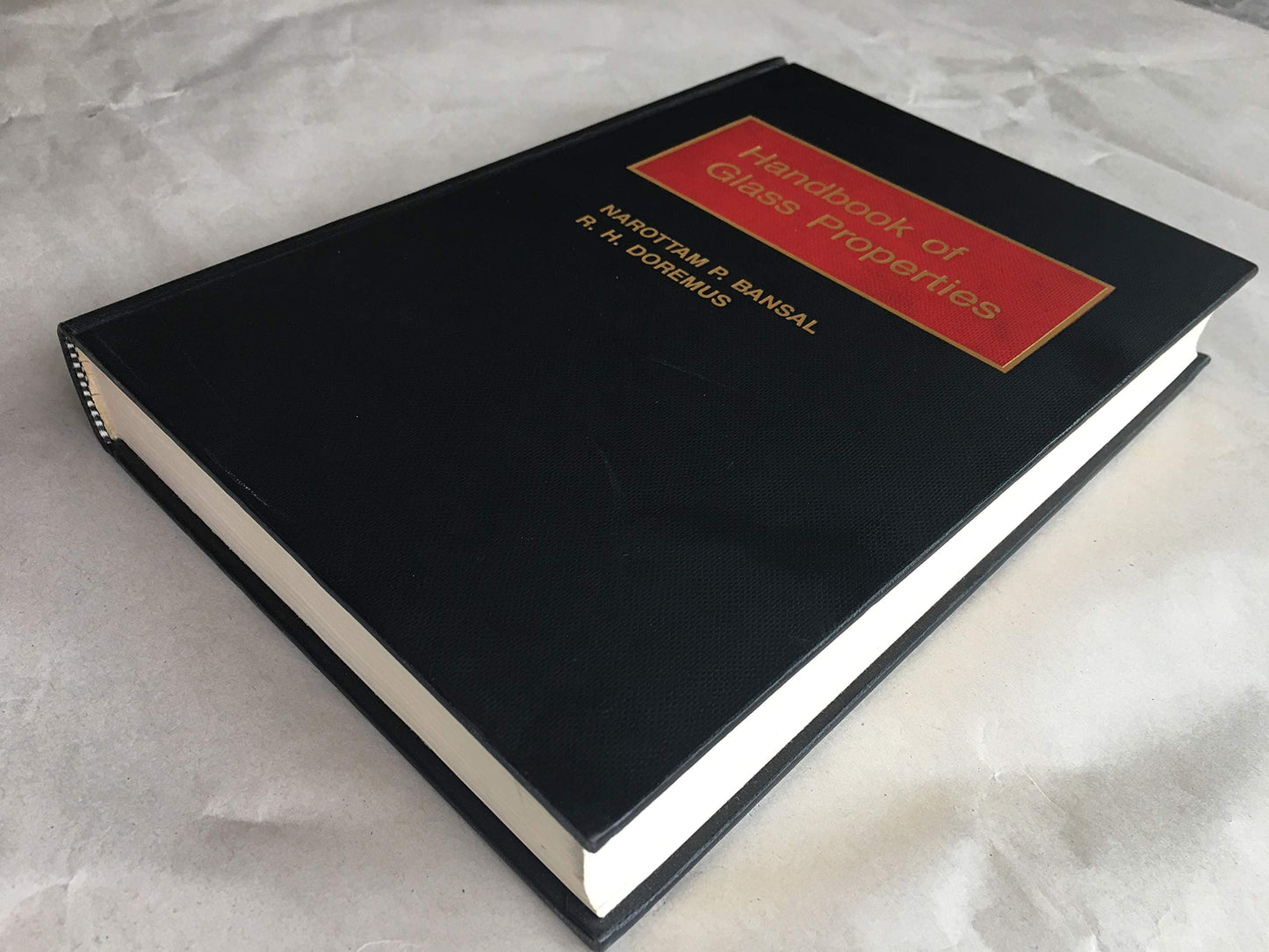 Handbook of Glass Properties (Academic Press Handbook Series)