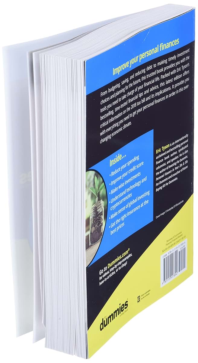 Personal Finance For Dummies by Eric Tyson (Paperback)