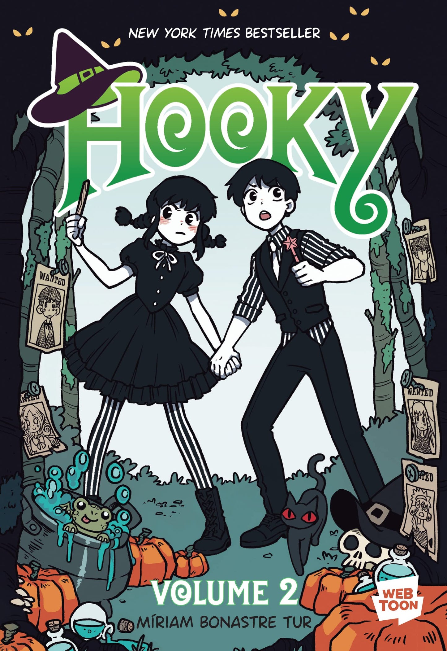 Hooky Volume 2: A Graphic Novel - A New York Times Bestselling Middle Grade Fantasy About Witches and Good vs Evil for Kids (Ages 8-12)