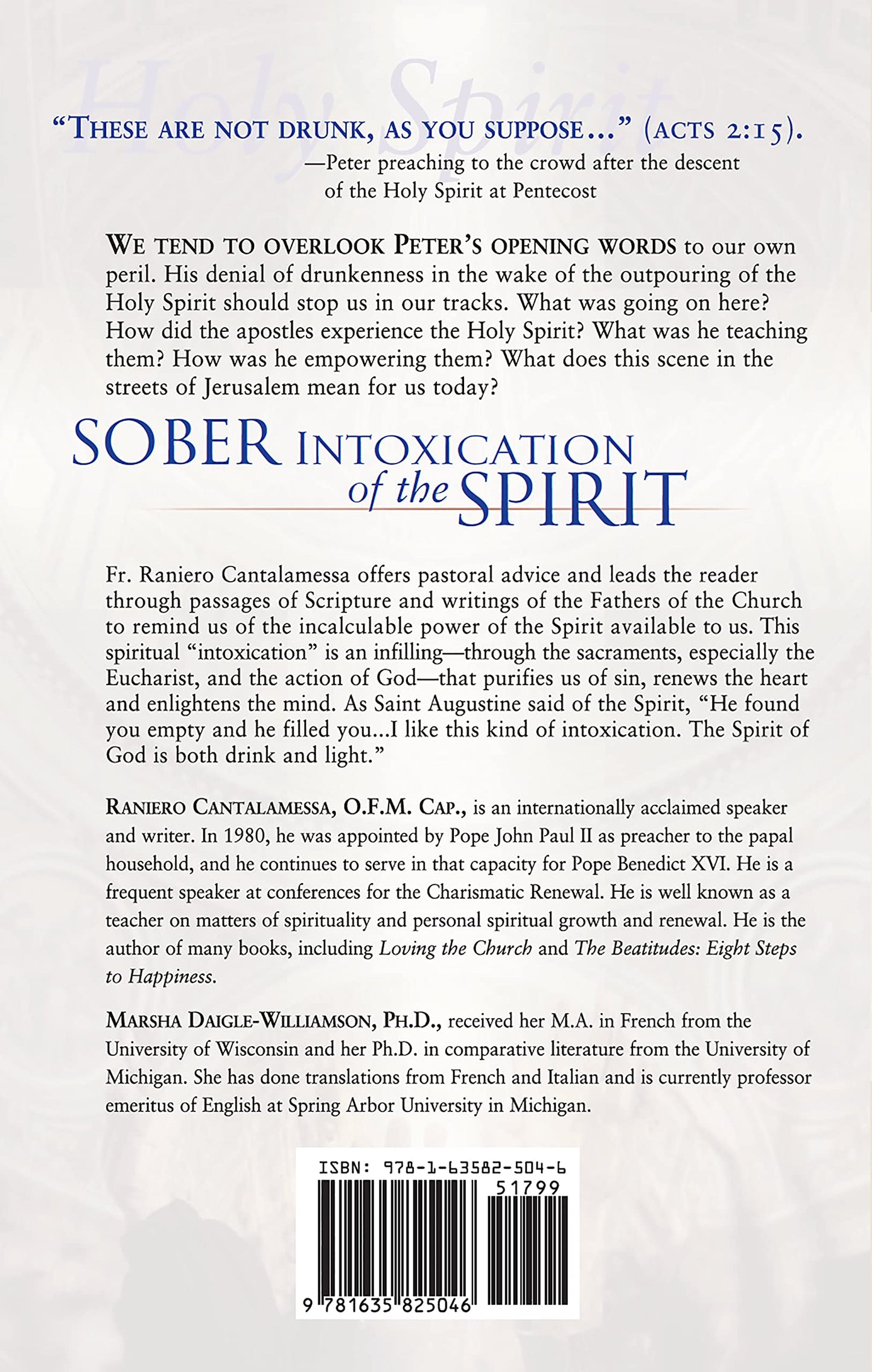 Sober Intoxication of the Spirit: Filled With the Fullness of God (New Edition)