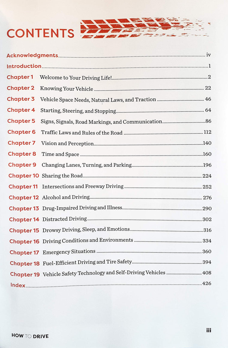 How To Drive AAA 15th Edition - Student Textbook — back cover