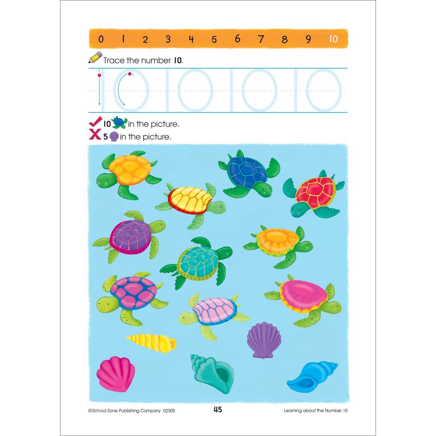 School Zone Preschool Scholar Workbook: 64 Pages, Pre-K, Kindergarten, Beginner Reading, Early Math, Science, ABCs, Writing, Problem Solving, Ages 3-5