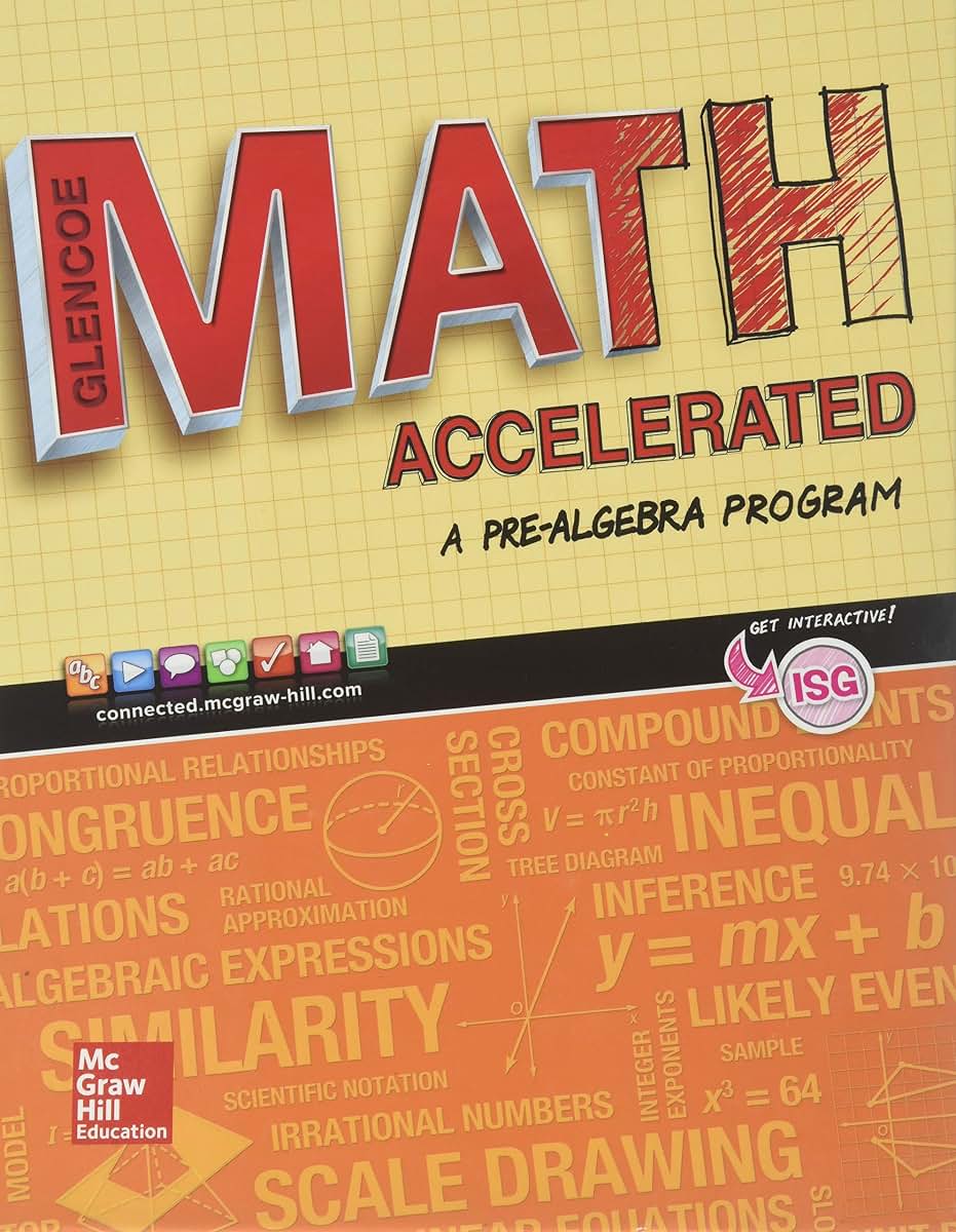 Glencoe Math Accelerated 2017 Student Edition (MATH APPLIC &