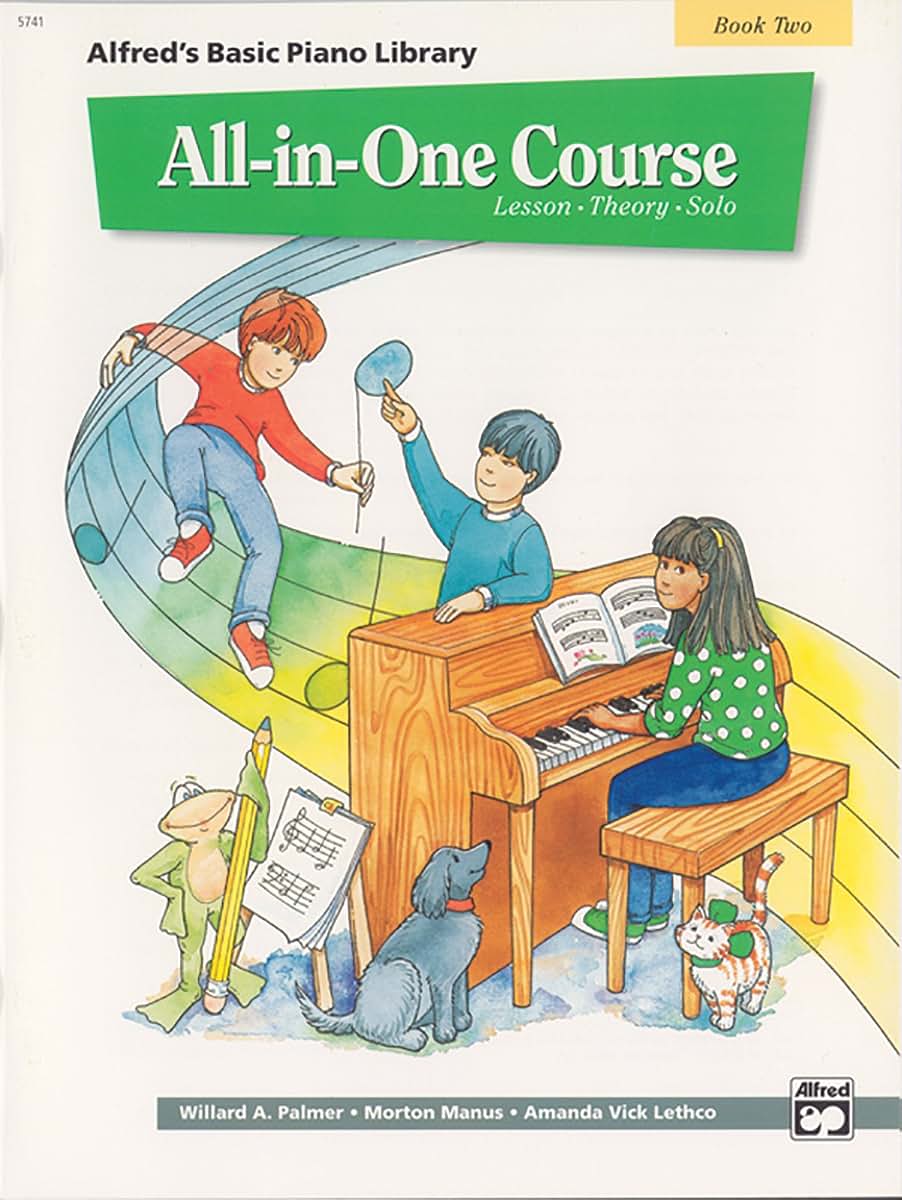 All-in-One Course for Children: Lesson, Theory, Solo, Book 2