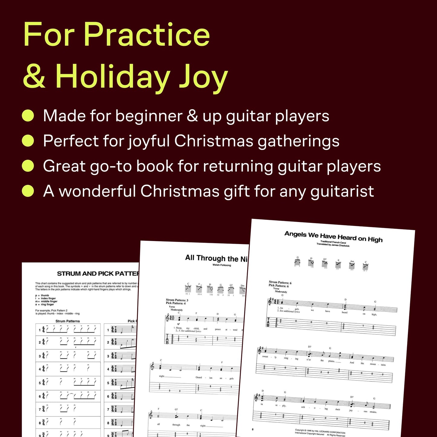 Christmas Favorites 2nd Edition Easy Guitar Songbook with Notes and Tablature Holiday Sheet Music Collection for Beginners Christmas Guitar Music Book for Acoustic or Electric Guitarists