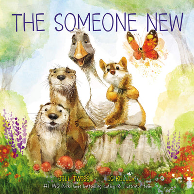 The Someone New: A Sweet Picture Book About a Chipmunk Overcoming Fear and Welcoming a Snail for Kids (Ages 4-8)