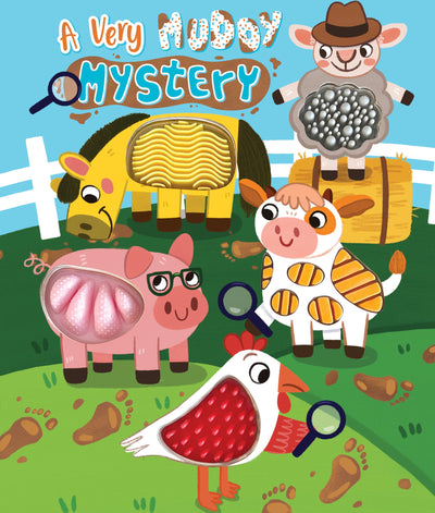 A Very Muddy Mystery - Children's Silicone Touch and Feel Board Book