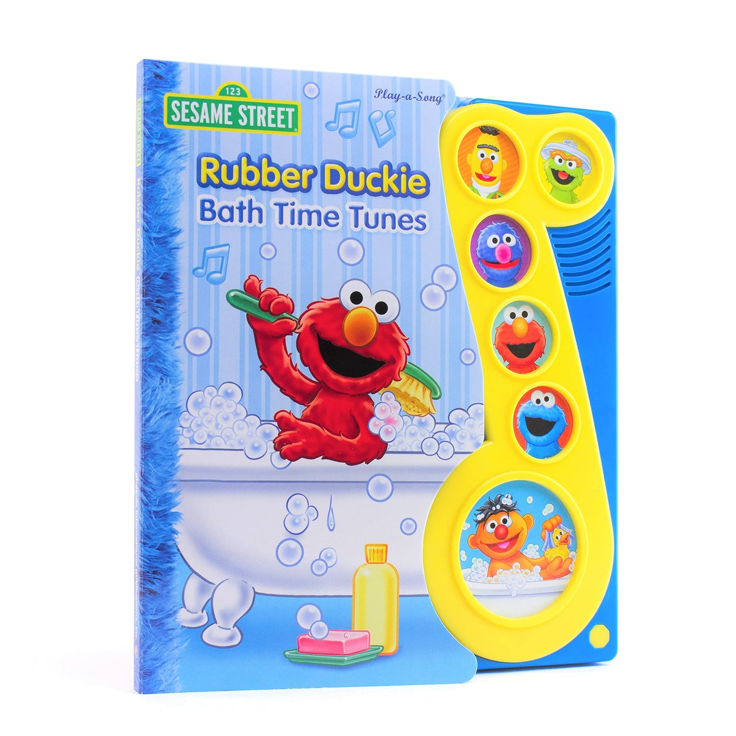 Sesame Street - Rubber Duckie Bath Time Tunes Sound Book - PI Kids