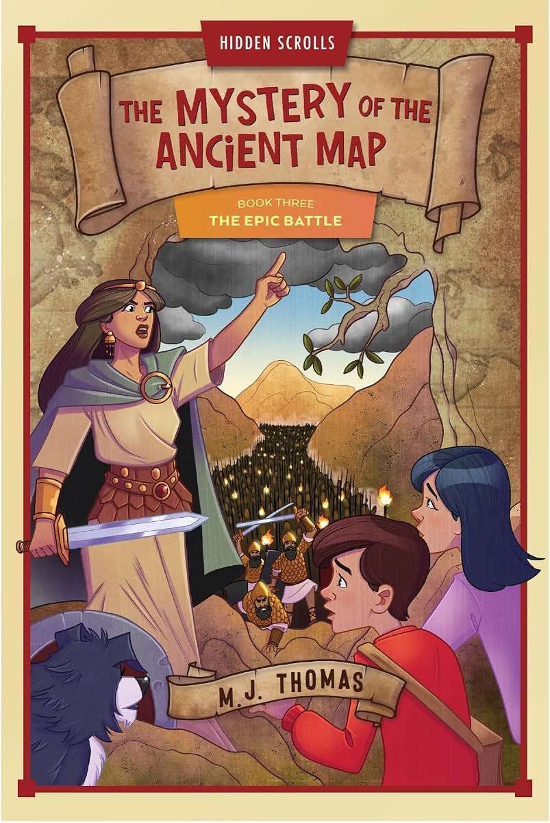 The Epic Battle: Book 3 (Hidden Scrolls: The Mystery of the Ancient Map)
