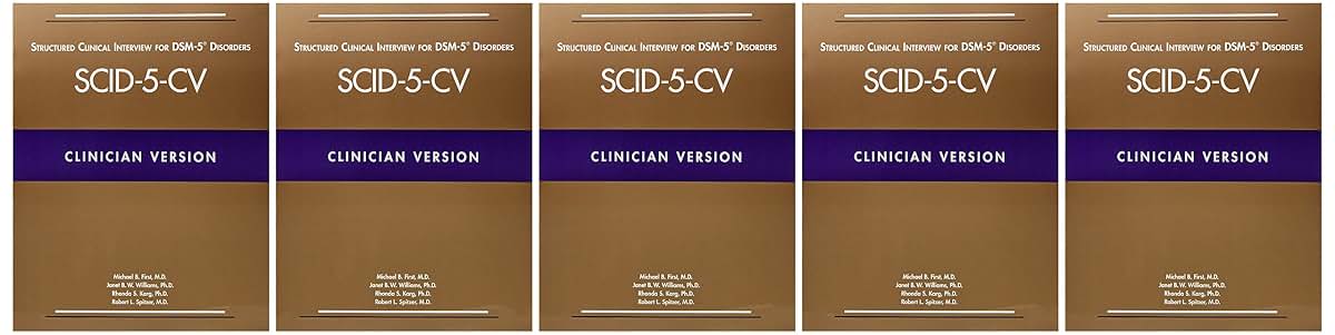 Structured Clinical Interview for Dsm-5 Disorders (Scid-5-cv): Clinician Version (Pack of 5)