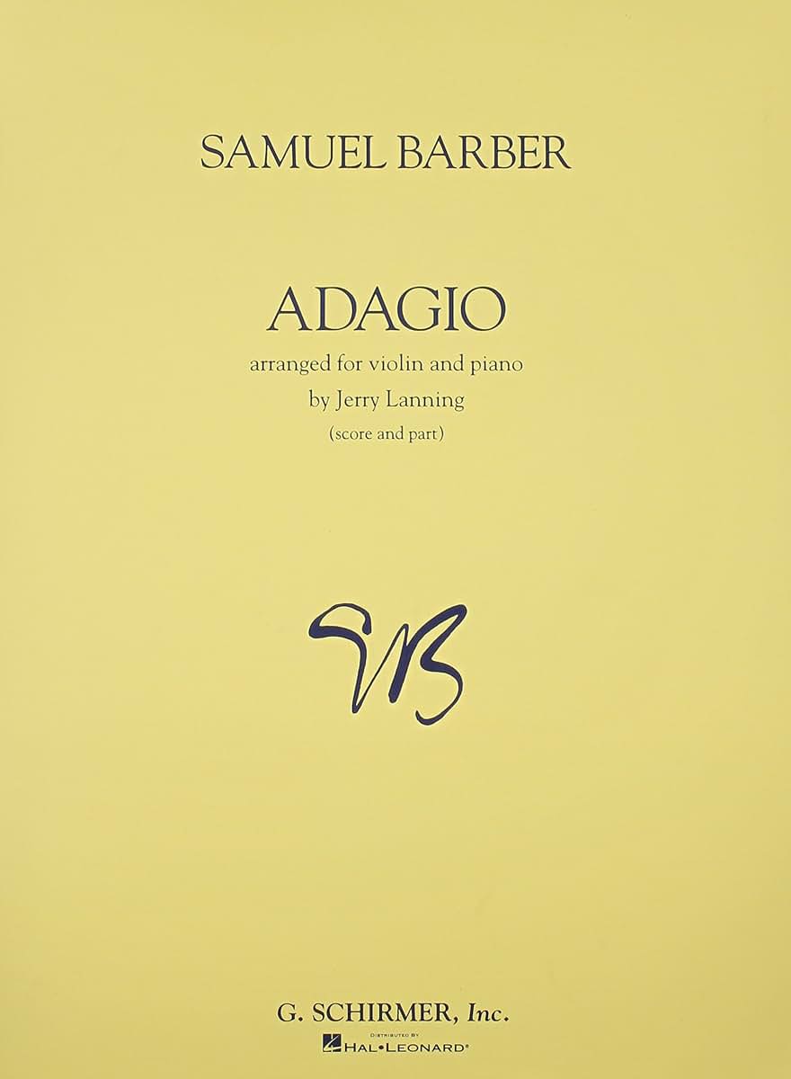 Adagio for Violin and Piano: Violin and Piano