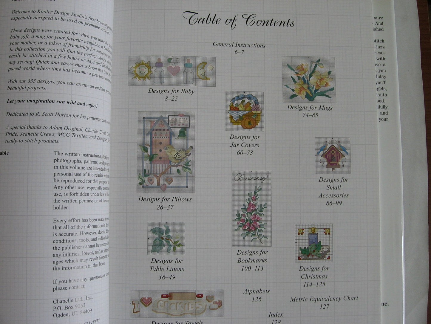 Donna Kooler's Cross-Stitch Designs: 333 Patterns For Ready-To-Stitch Projects