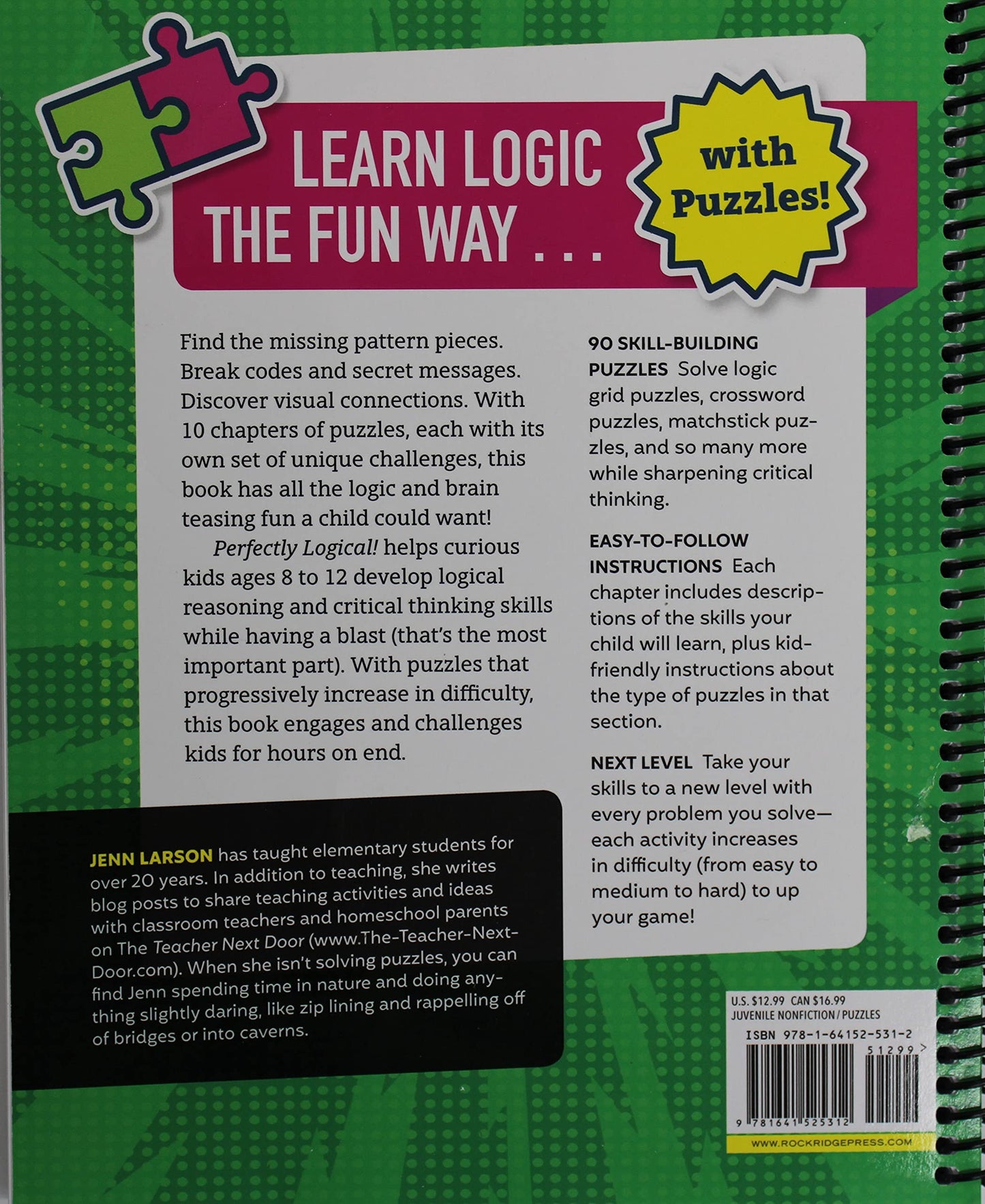 Perfectly Logical!: Challenging Fun Brain Teasers and Logic Puzzles for Smart Kids