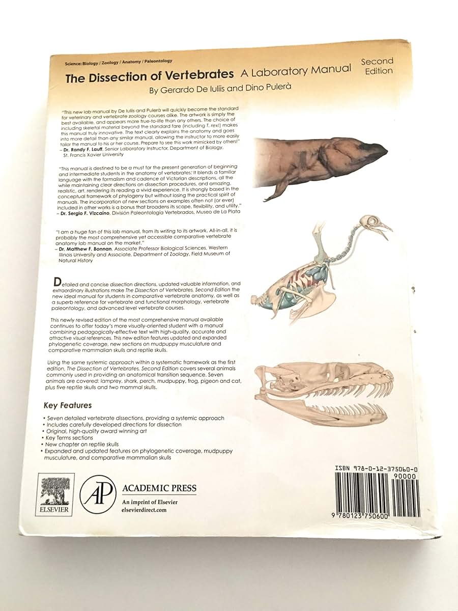 The Dissection of Vertebrates