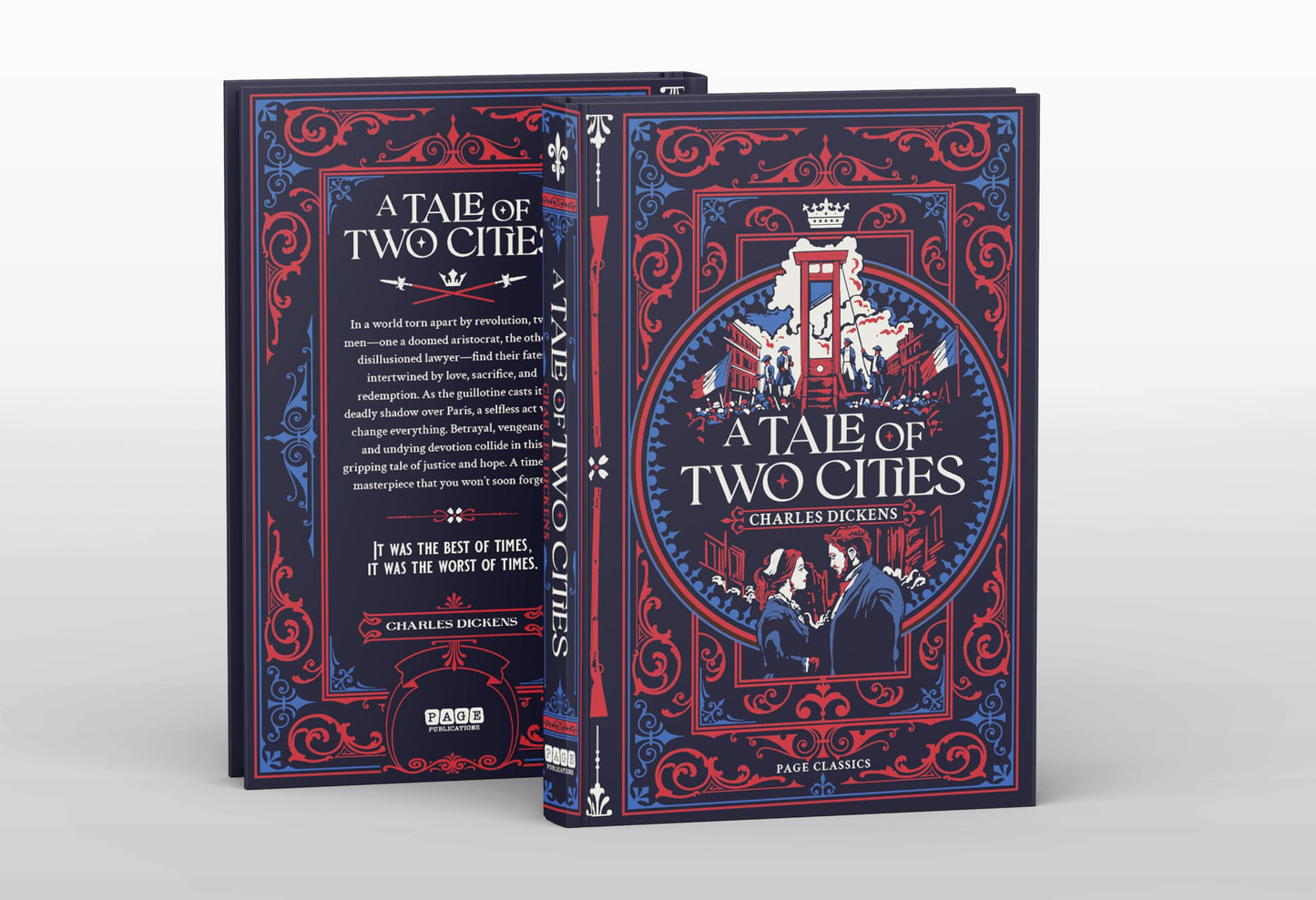 A Tale of Two Cities (Deluxe Hardcover): Classic Charles Dickens Novel, Beautiful Gift Edition