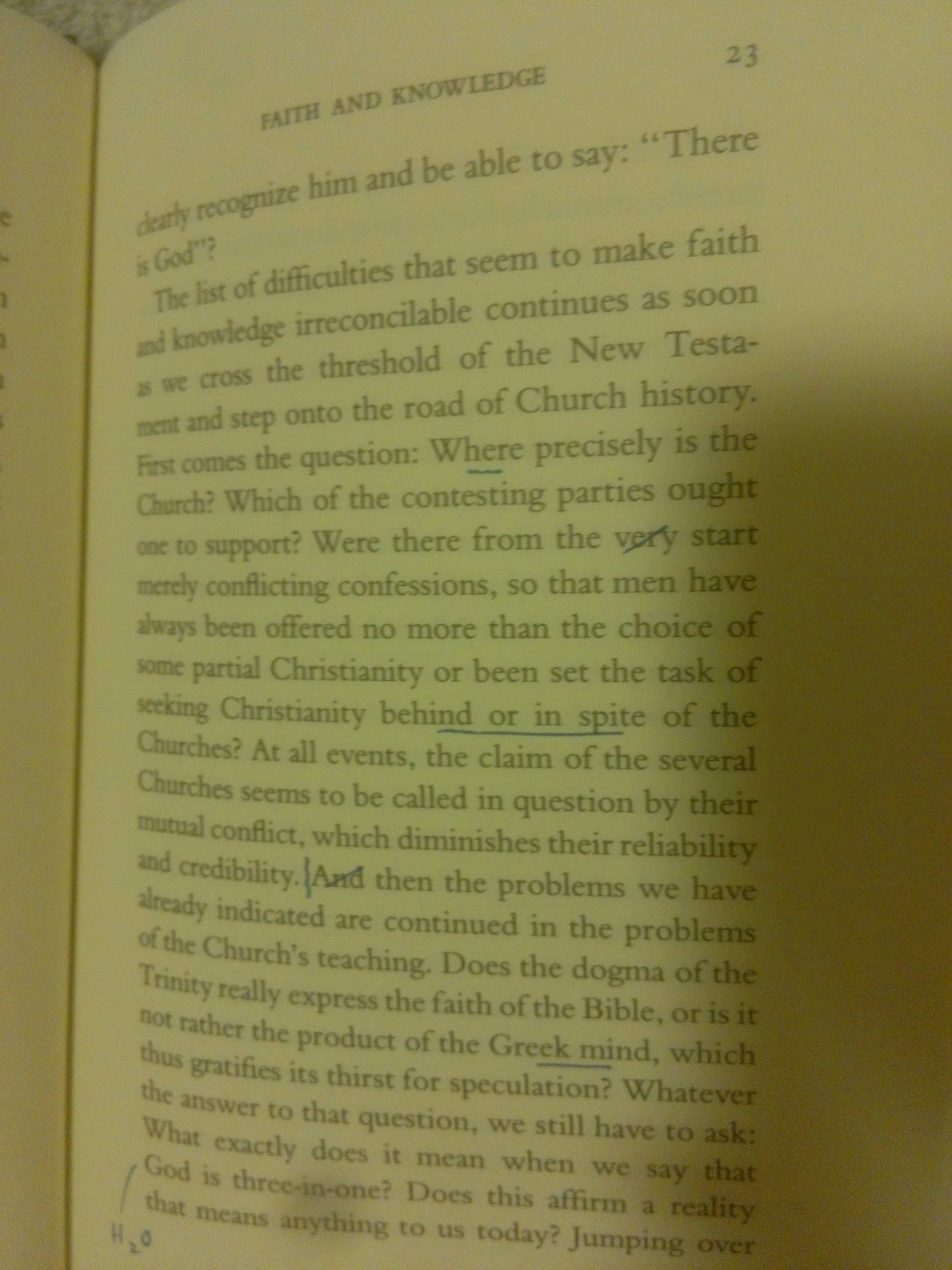 Faith and the Future