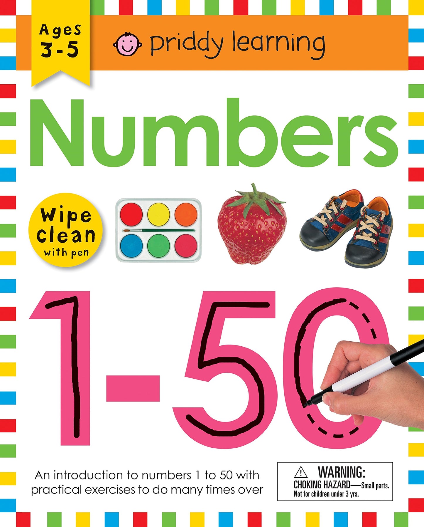 Wipe Clean Workbook: Numbers 1-50 (Ages 3-5)