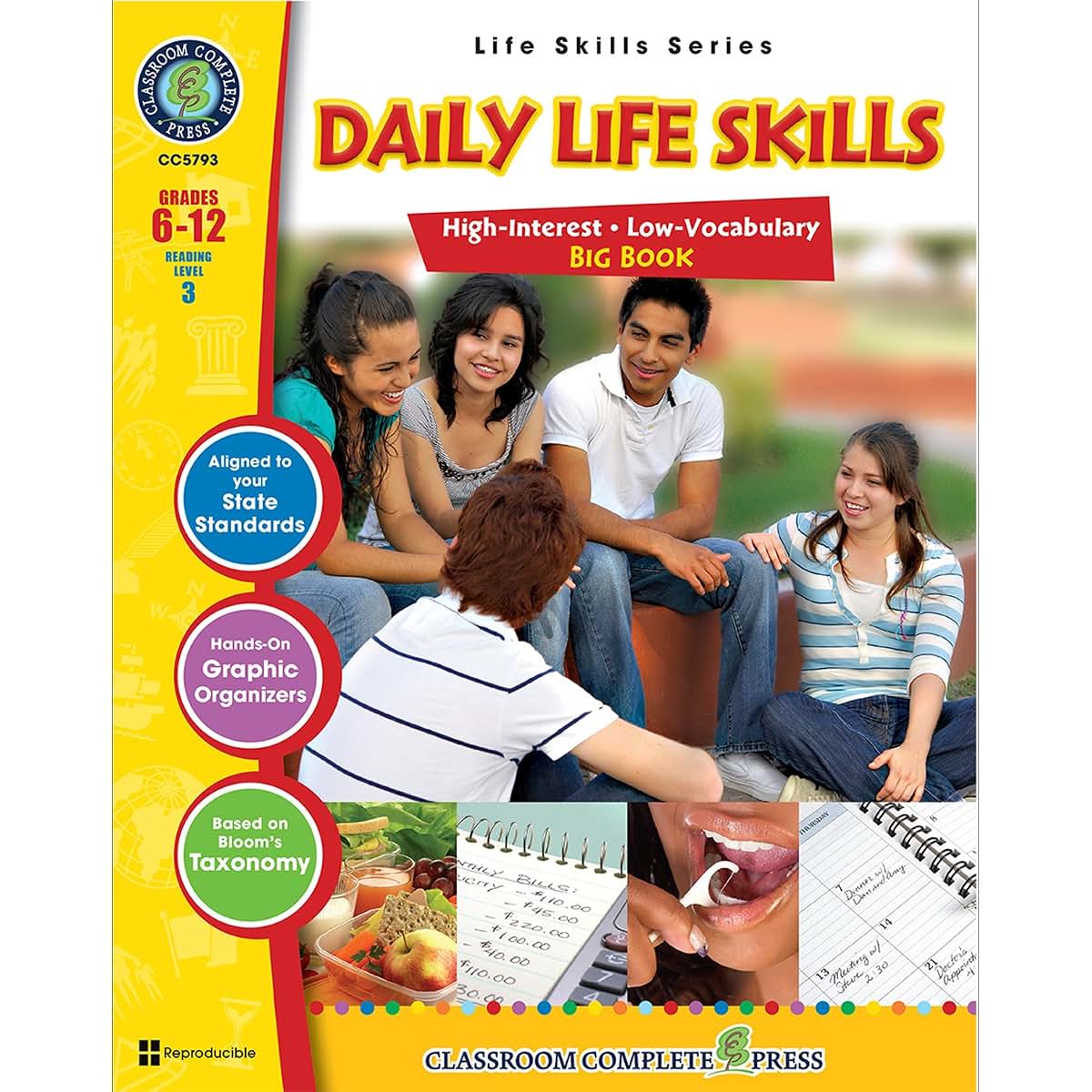 Daily Life Skills Big Book Gr. 6-12 - Classroom Complete Press (Life Skills Series)