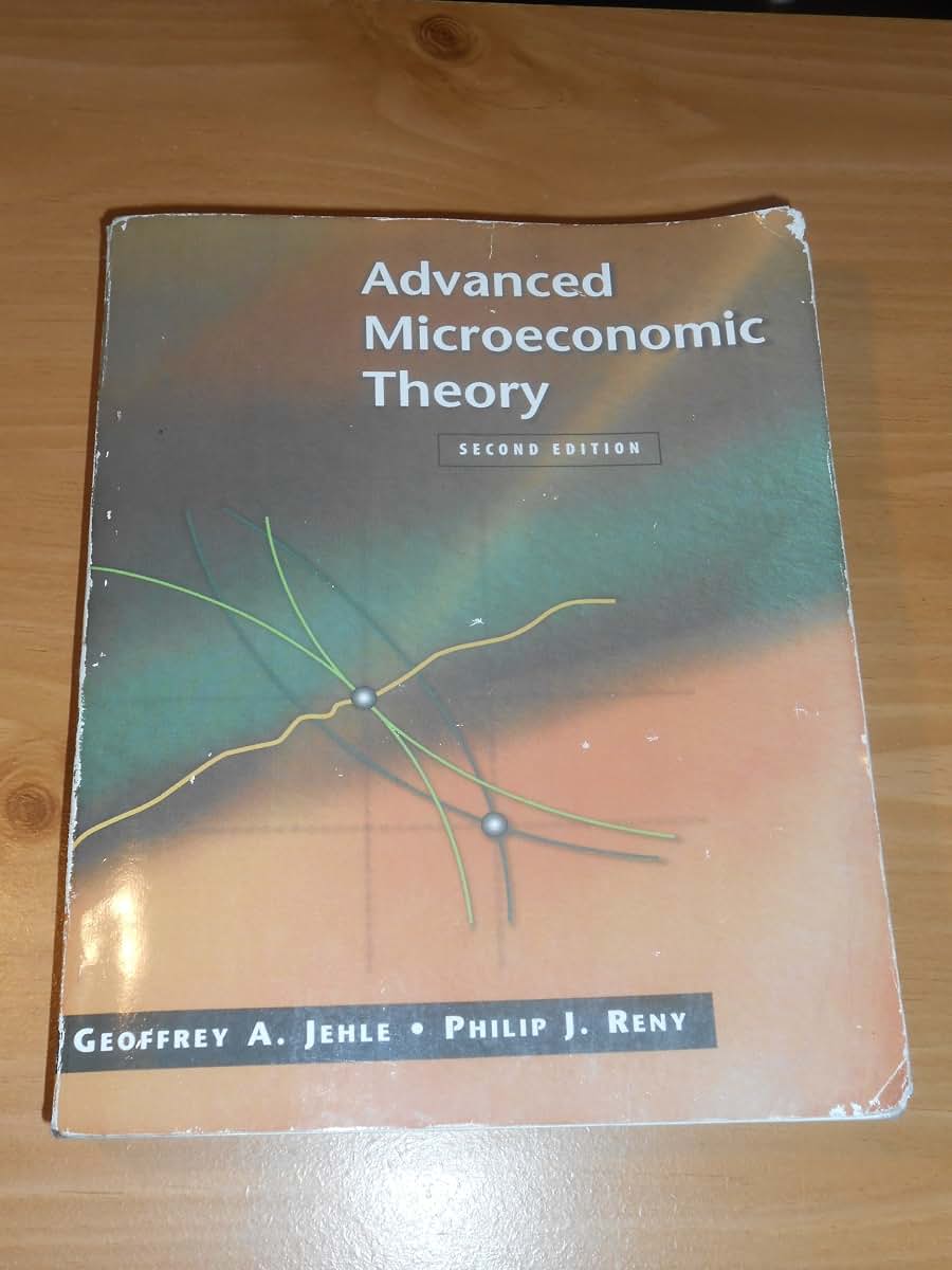 Advanced Microeconomic Theory