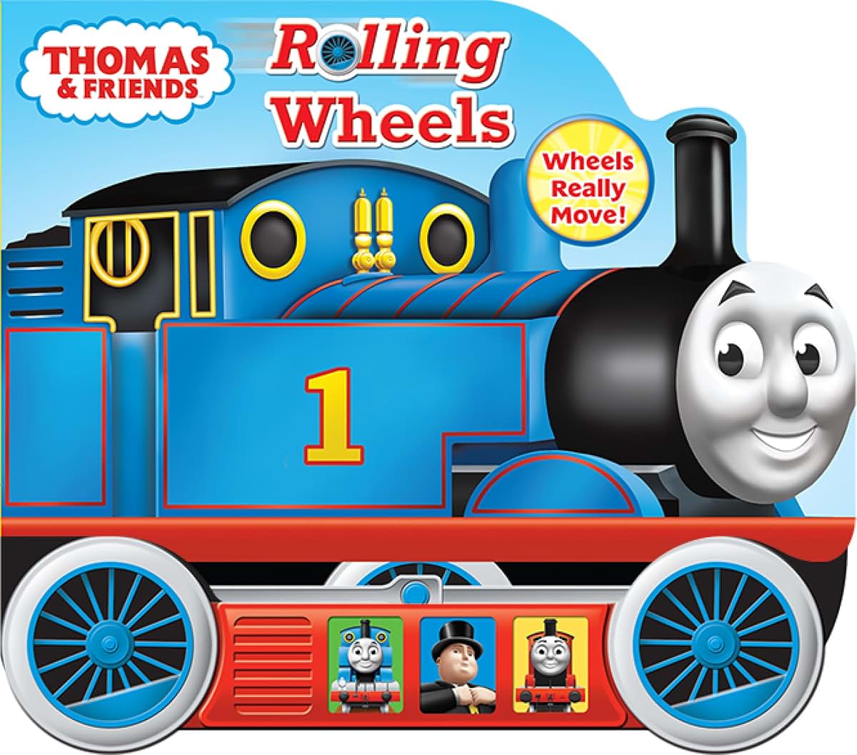 Thomas & Friends - Rolling Wheels Sound Book - PI Kids