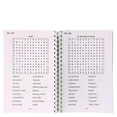 Large Print Word Search Puzzles: Over 200 Puzzles for Adults to Complete with Solutions - Include Spiral Bound / Lay Flat Design and Large to Extra-Large Font for Word Finds (Brain Busters)