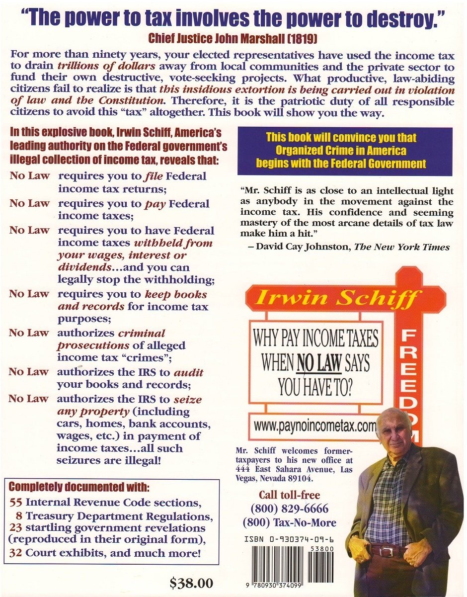 Federal Mafia: How It Illegally Imposes and Unlawfully Collects Income Taxes