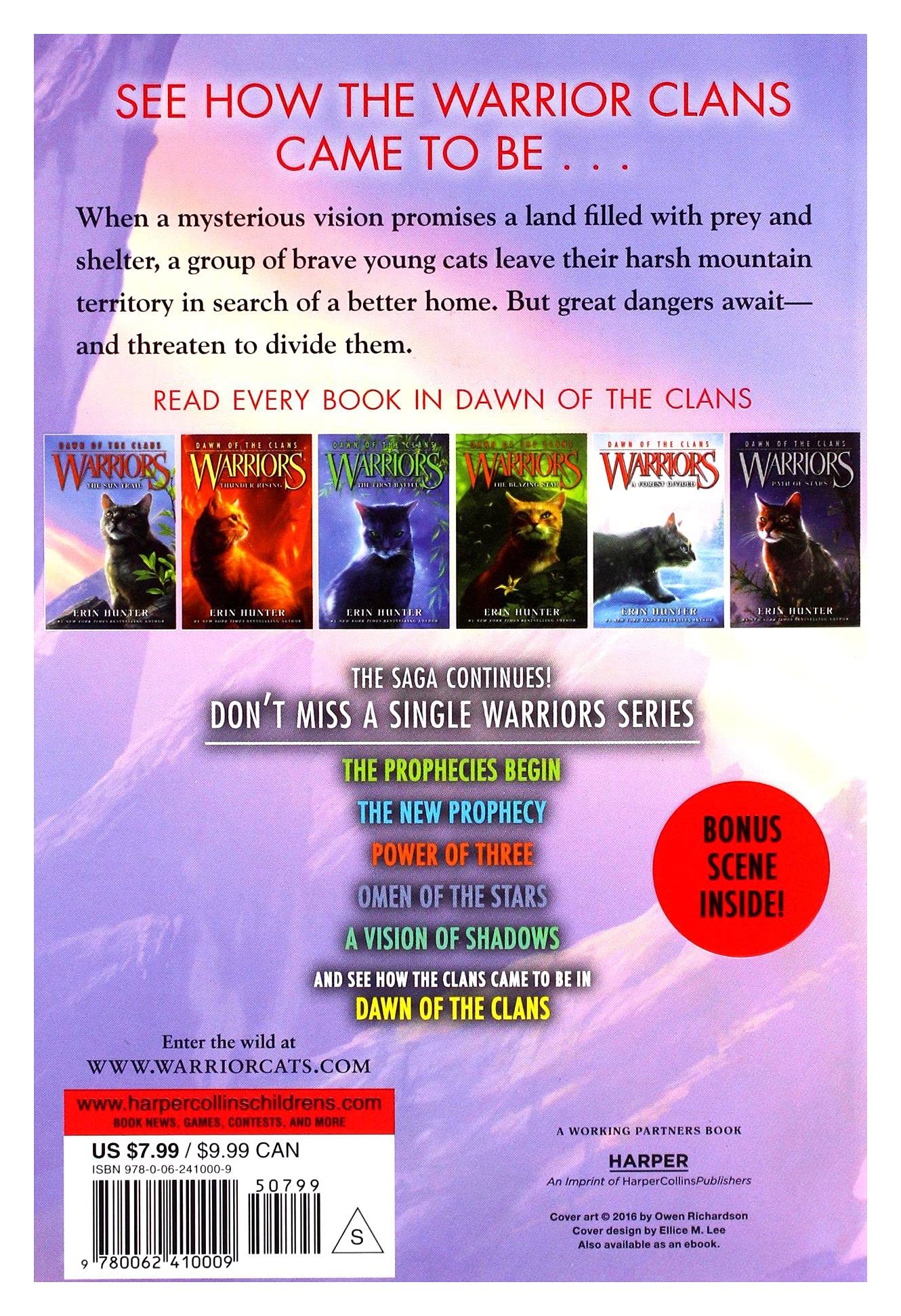 Warriors: Dawn of the Clans #1: The Sun Trail