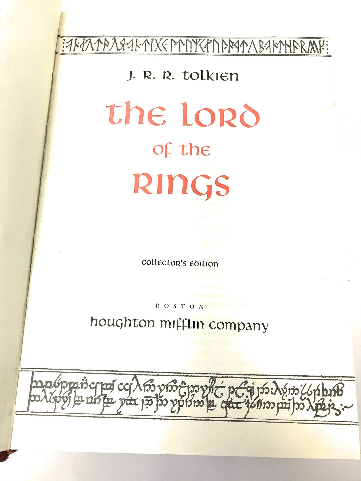 Lord of the Rings by Tolkien, J. R. R.