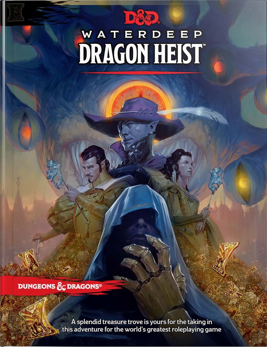 D&D Waterdeep Dragon Heist HC (Dungeons & Dragons) by Wizard
