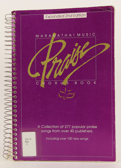 Maranatha Music Praise Chorus Book