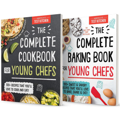 The Bestselling 2 Books Collection by America's Test Kitchen Kids. The Complete Cookbook for Young Chefs. The Complete Baking Book for Young Chefs