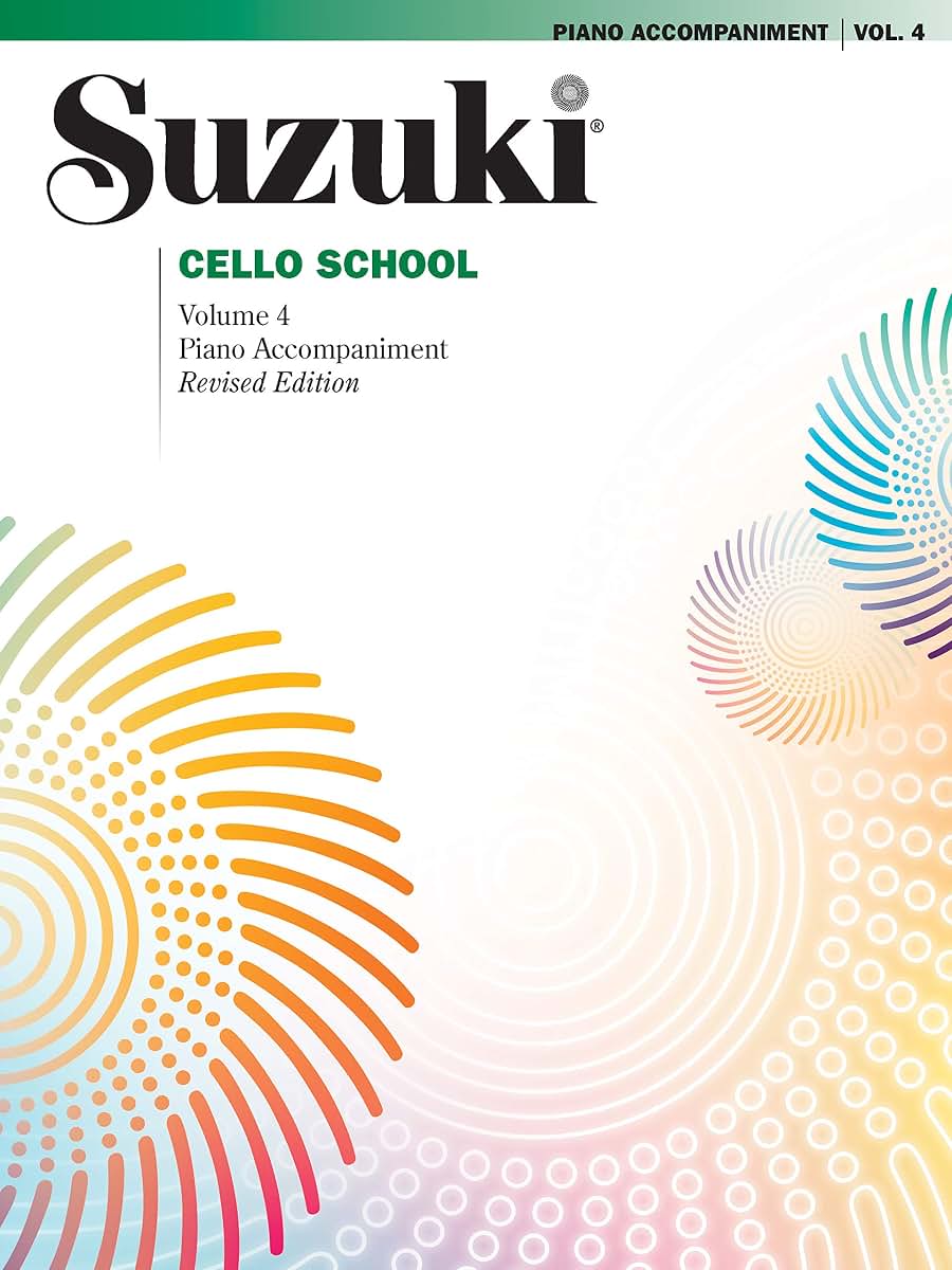 Suzuki Cello School, Vol 4: Piano Acc.