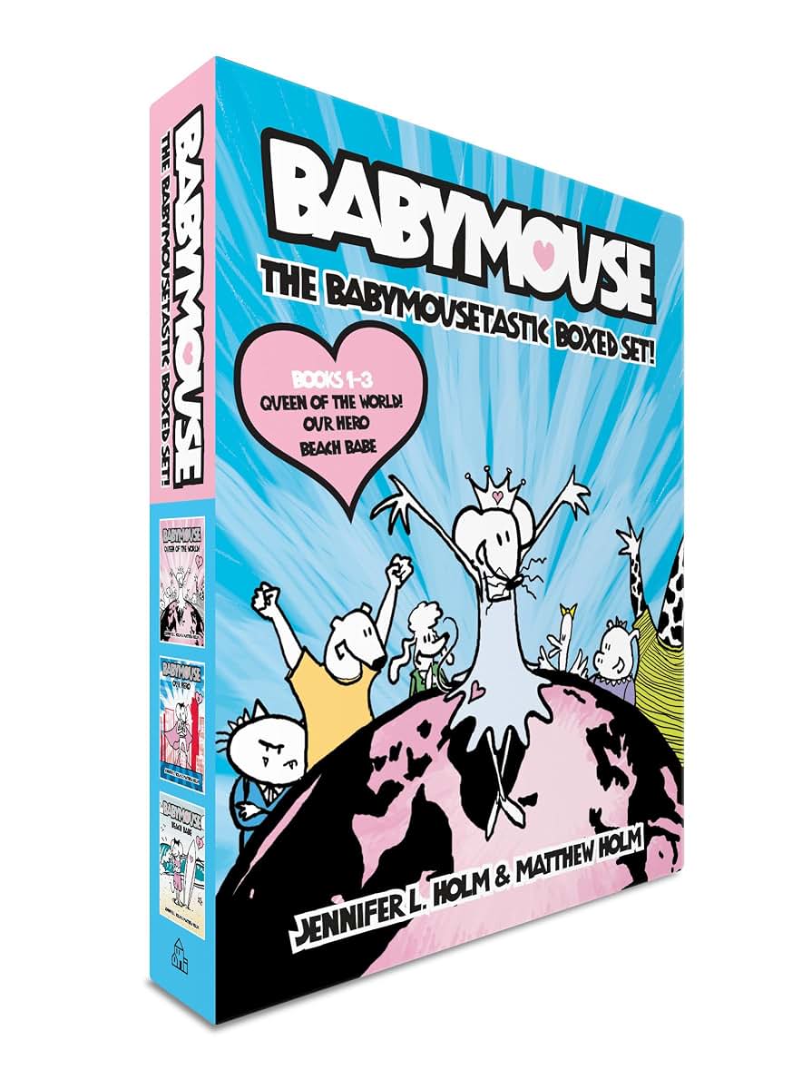 The Babymousetastic Boxed Set!: Books 1-3 (A Graphic Novel Boxed Set) (Babymouse)