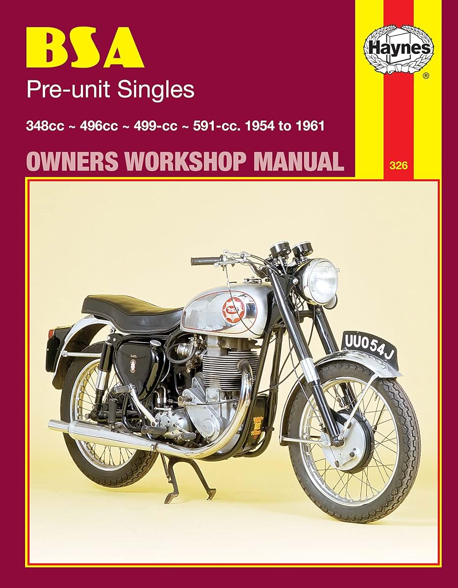 BSA Preunit Singles, 1954-61 (Haynes Repair Manuals)